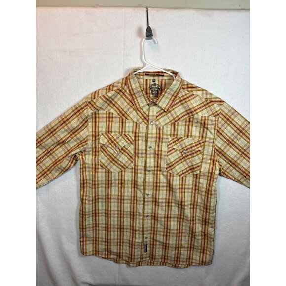 Southpole Premium Edition XXL Mens Plaid Button-Up Shirt - Picture 1 of 12